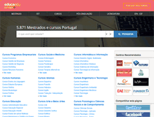 Tablet Screenshot of educaedu.com.pt